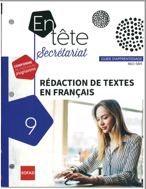 9 |  Rédaction de textes en français